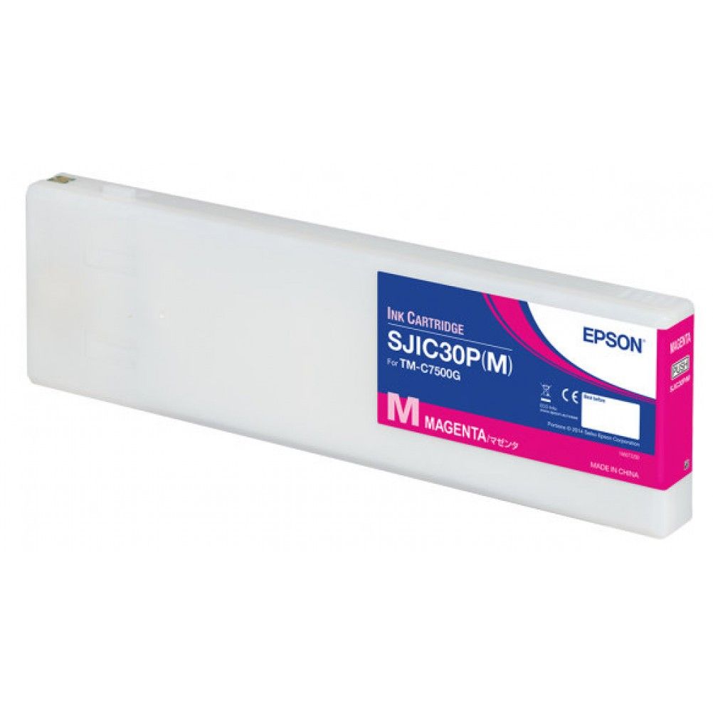 CARTUCHO EPSON SJIC30P MAGENTA, PARA COLORWORKS C7500G, C33S020637