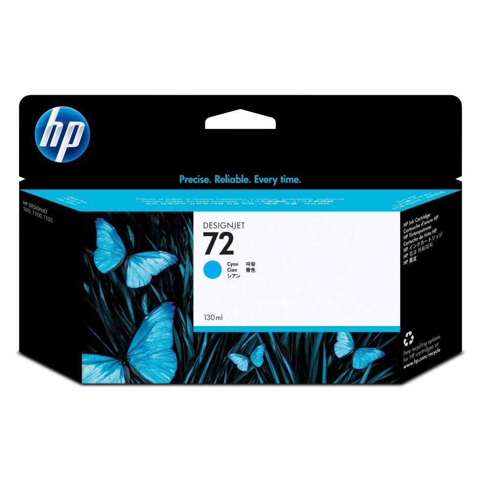 Cartucho de Tinta HP DesignJet 72 Cian 230 Pagina(s) HP DesignJet T610, T620, T770