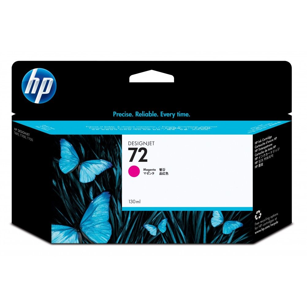 Cartucho de Tinta HP 72 Magenta 230 Pagina(s) HP DesignJet T610, Printer series T770, T1100