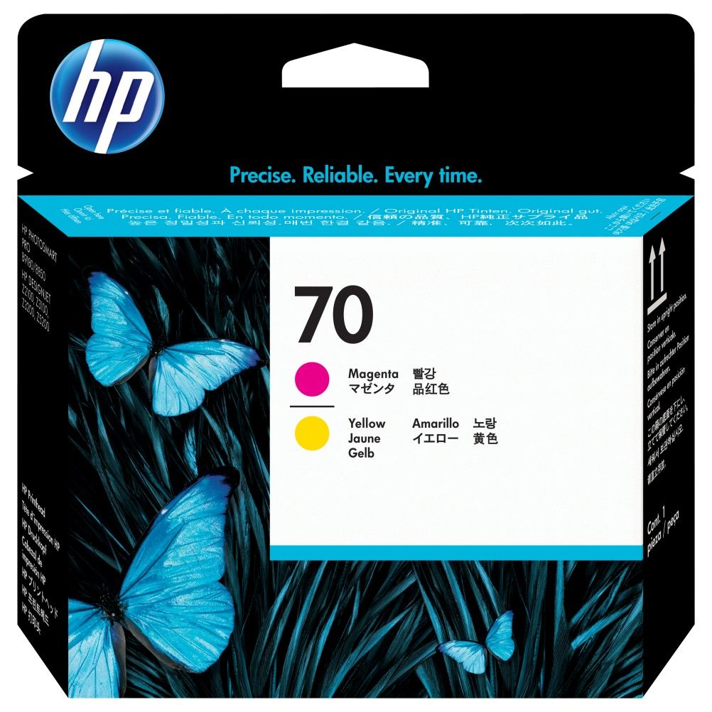 Cabezal de Impresora HP 70 Magenta, Amarillo Inyección de Tinta DesignJet Z2100, Z3100