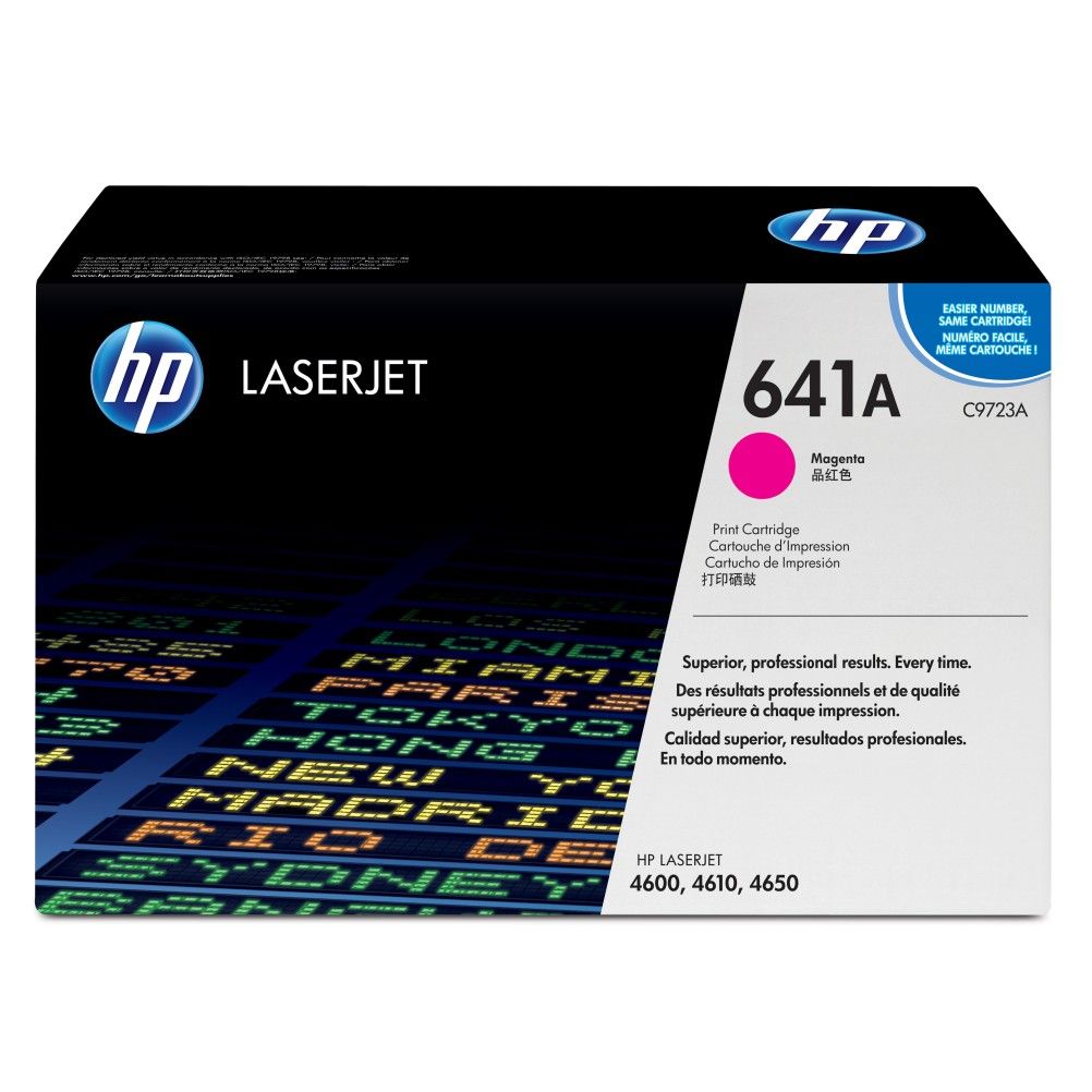 Cartucho de Toner HP 641A Magenta 8000 Pagina(s) HP LaserJet 4600, 4650