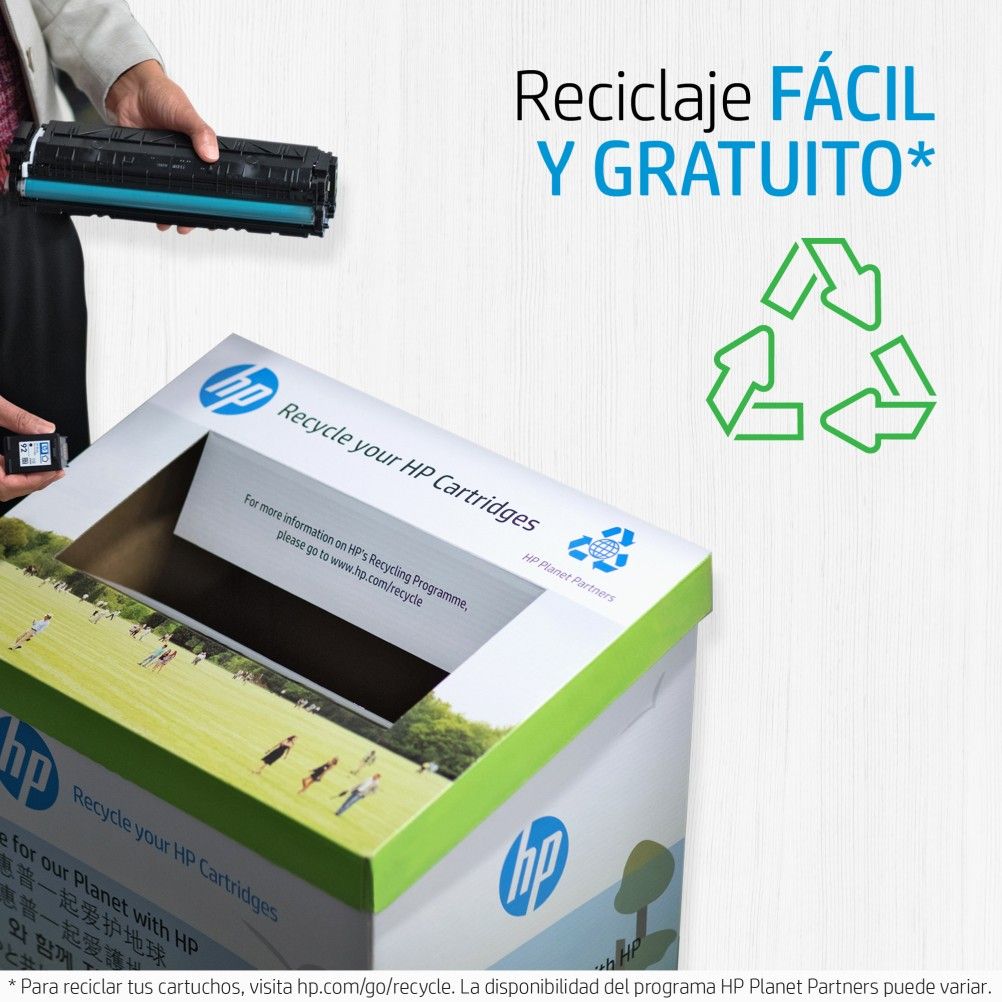 Cartuchos de Toner HP 125A Negro 2200 Página(s) LaserJet CM1312, CP1215 2 Pieza(s)