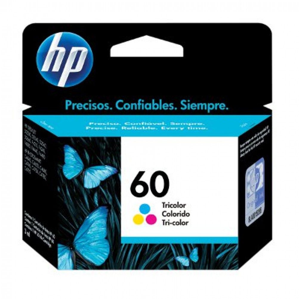 Tinta HP original CC643WL 60 Tricolor