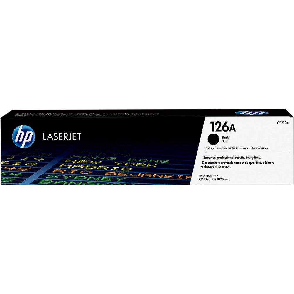 Cartucho de Tóner HP 126A Negro 1200 Página(s) HP LaserJet Pro CP1025, M175, M275