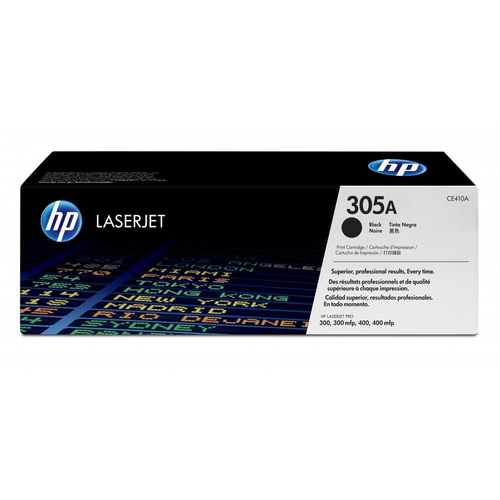 Cartucho de Tóner HP 305A Negro HP LaserJet Pro M351, M375, M451