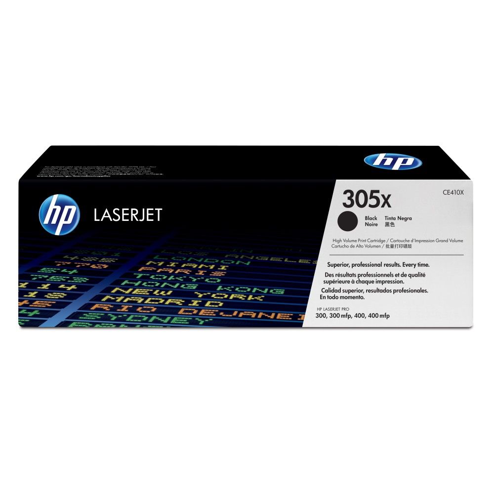 Cartucho de Toner HP 305X Negro 4000 Página(s) HP LaserJet Pro M351, M375, M451