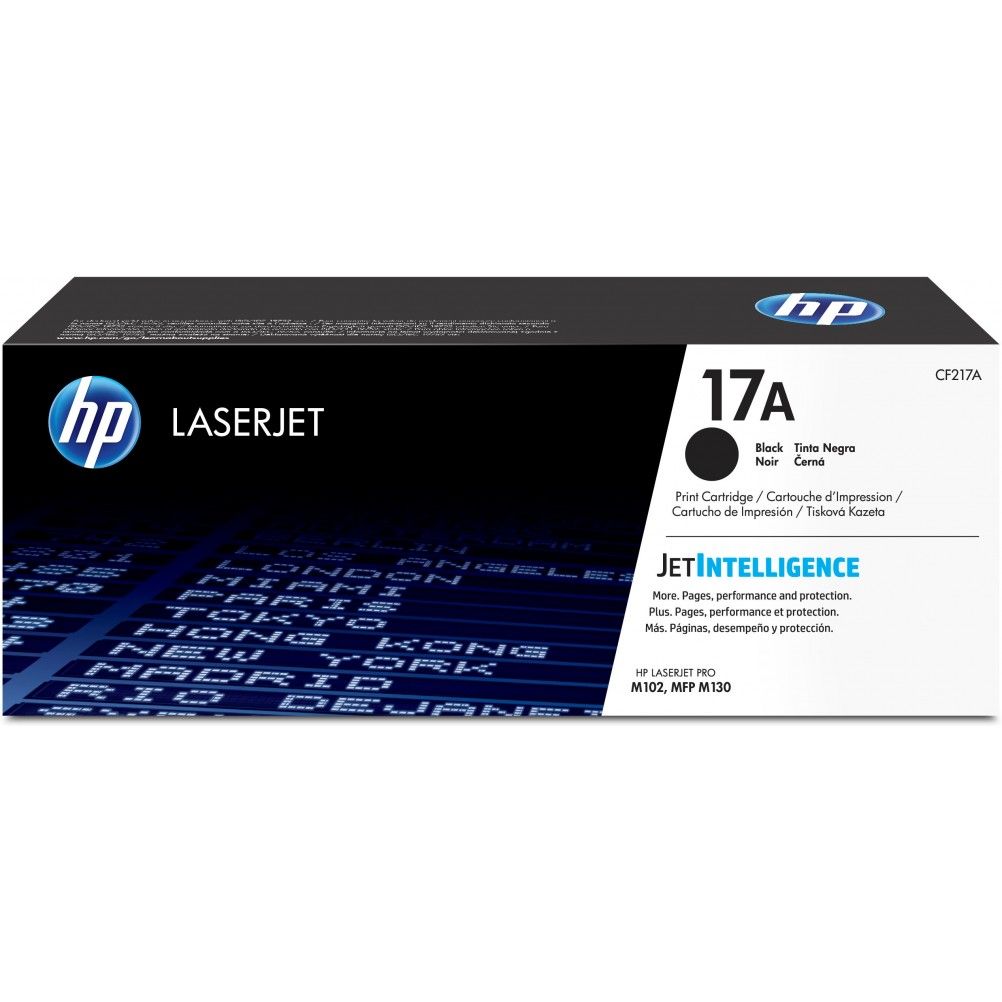 Cartucho de Toner HP 17A Negro HP LaserJet Pro M102, M130