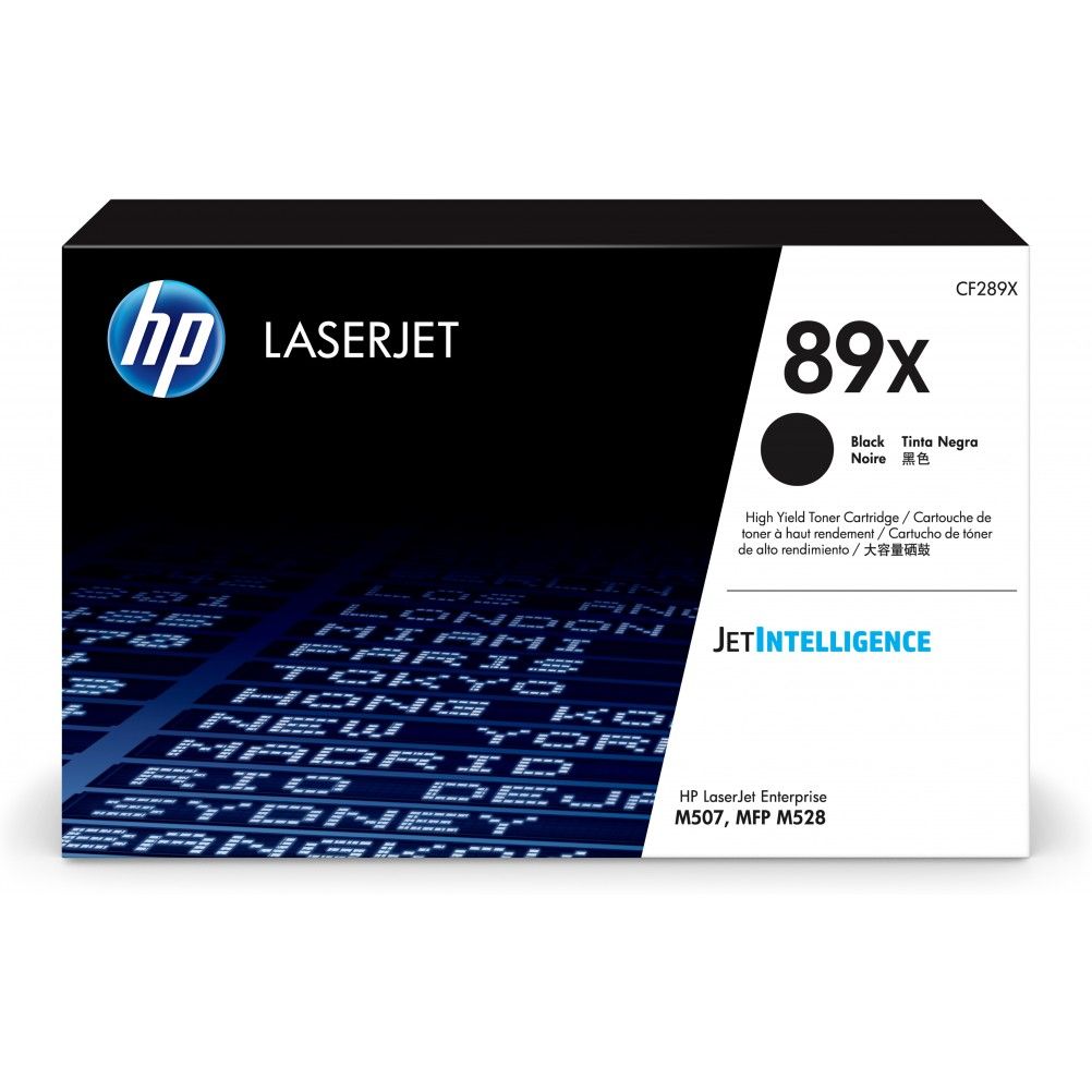 Cartucho de Tóner HP 89X 10000 Páginas LaserJet E52645HP,  LaserJet Enterprise M507