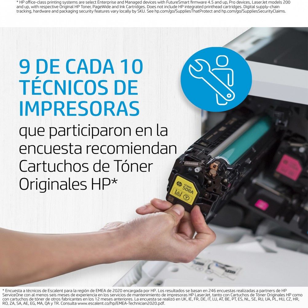 Cartucho de Tóner HP 89X 10000 Páginas LaserJet E52645HP,  LaserJet Enterprise M507