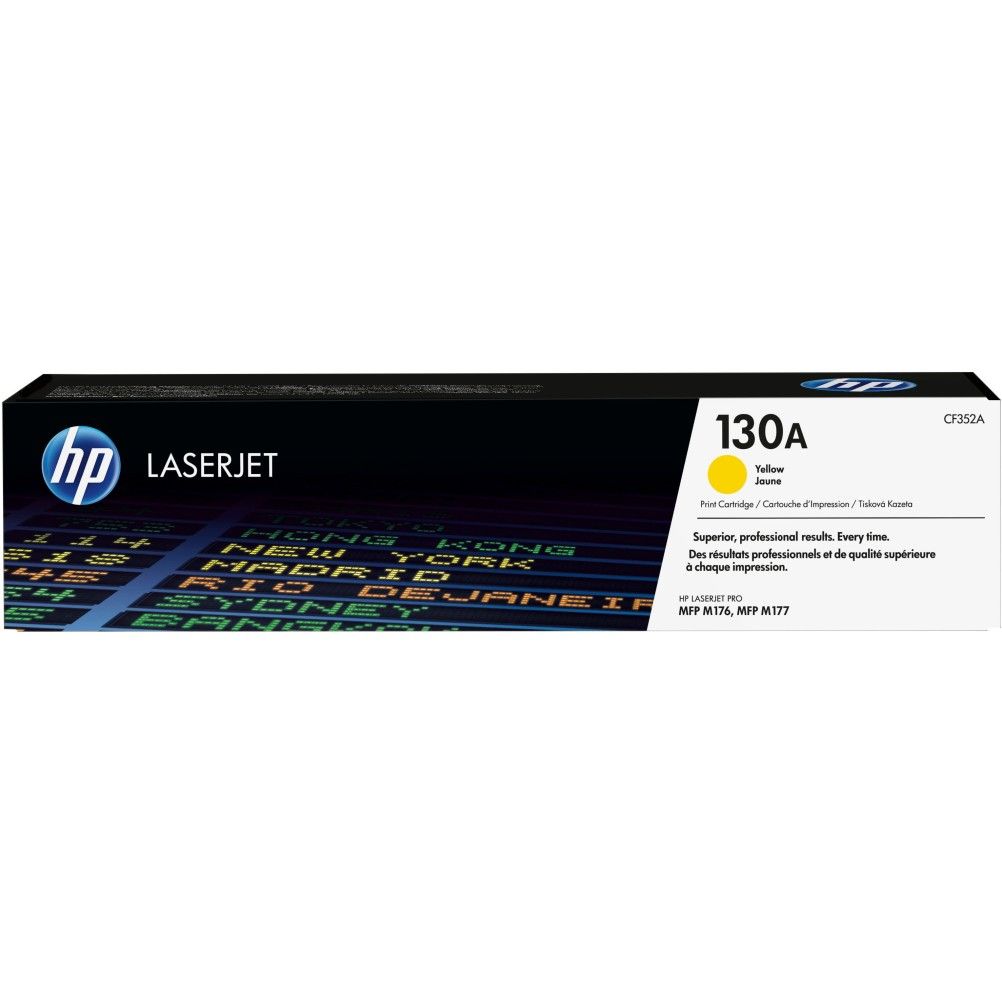 HP 130A Yellow Original LaserJet Toner Cartridge cartucho de tóner 1 pieza(s)