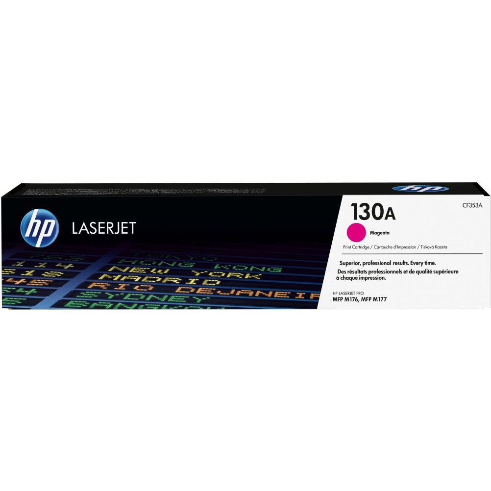 Cartucho de Tóner HP 130A Magenta HP LaserJet Pro M176, M177