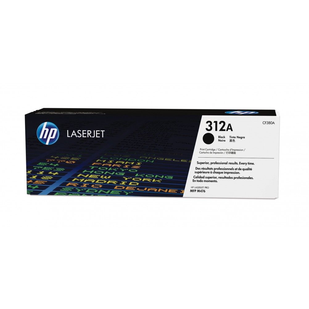 Cartucho de Tóner HP 312A Negro 2280 Página(s) HP LaserJet Pro M476