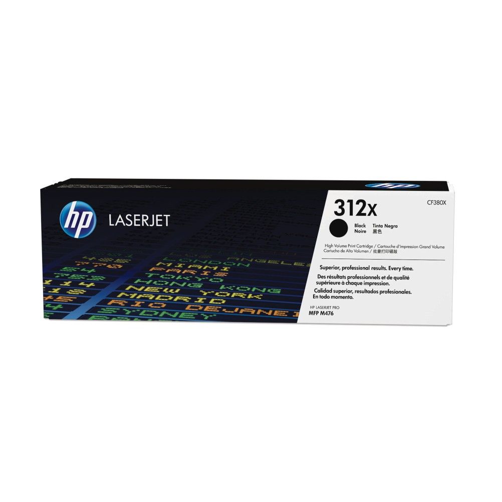 Cartucho de Toner HP 312X Negro 4400 Pagina(s) HP LaserJet Pro M476