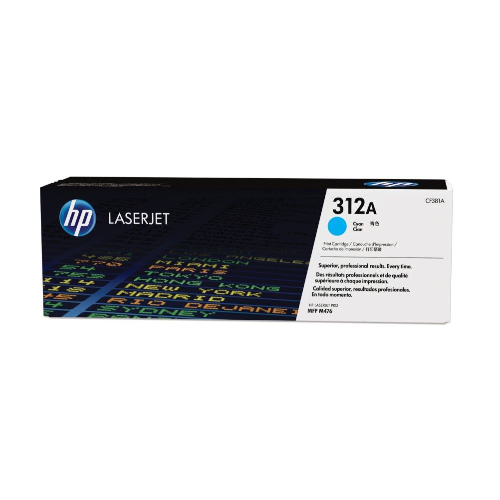 Cartucho de Toner HP 312A Cian 2700 Pagina(s) HP LaserJet Pro M476