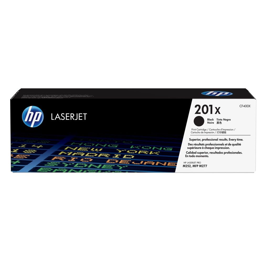 Cartucho de Toner HP 201X Negro 2800 Pagina(s) HP LaserJet Pro M252, M274