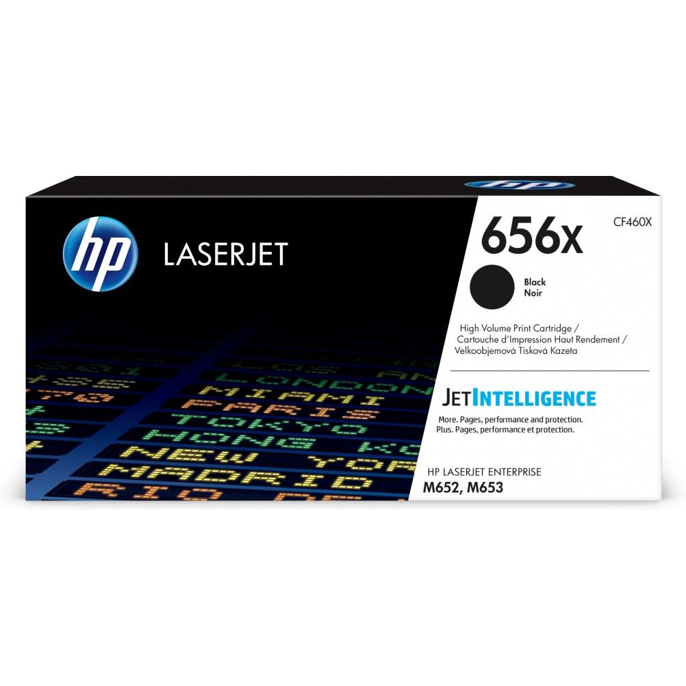 Cartucho de Toner HP 656X Negro 27000 Página(s) HP LaserJet Enterprise M652, M653