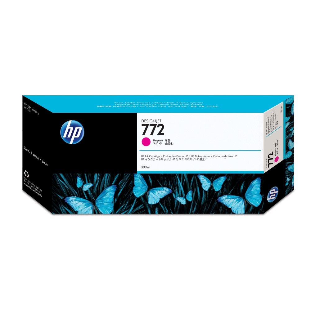 Cartucho de Tinta HP 772 Magenta HP DesignJet Z5200