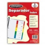 Acco Wilson Jones Separador P1346, 8 Divisiones, Blanco