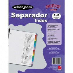 Acco Wilson Jones Separador P1367, A-Z, Morado