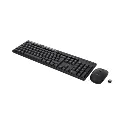 Kit de Teclado y Mouse Acteck KT30, Alámbrico/Inalámbrico, USB, Negro (Español) + Audífonos