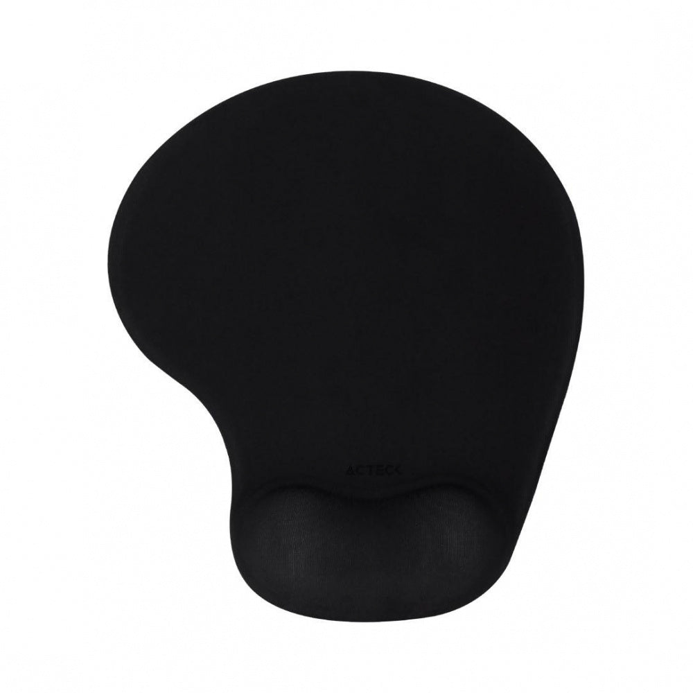 Mousepad Acteck con Descansa Muñecas PLANE MG210, 21 x 27cm, Grosor 2.5mm, Negro