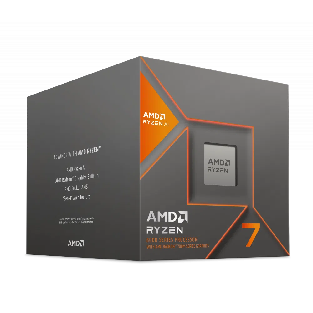 Procesador AMD Ryzen 7 8700G con Gráficos Radeon 780M, S-AM5, 4.20GHz, 8-Core, 16MB L3 Cache, con Disipador Wraith Spire