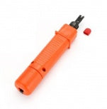 BRobotix Pinza Ponchadora 497813, para Jack Tipo 110, Naranja