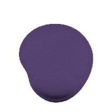 Mousepad Gamer BRobotix con Descansa Muñecas de Gel, 20x23cm, Grosor 20mm, Morado