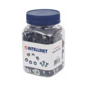 Intellinet Kit de Tornillos para Montaje en Rack, 100 Piezas