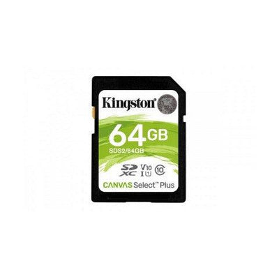 Memoria Flash Kingston Canvas Select Plus, 64GB SDXC UHS-I Clase 10