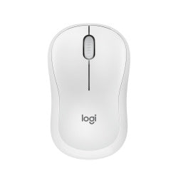 Mouse Logitech Óptico M240 Silent, Inalámbrico, Bluetooth, 4000 DPI, Blanco