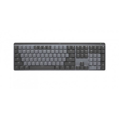 Teclado Logitech MX Mechanical, Inalámbrico, Bluetooth, Grafito (Español)