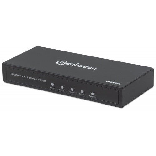 Manhattan Video Splitter HDMI, 4x HDMI, Negro