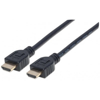 Manhattan Cable HDMI Macho - HDMI Macho, 4K, 60Hz, 1 Metro, Negro