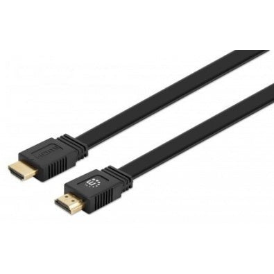 Manhattan Cable HDMI de Alta Velocidad HDMI 2.0 Macho - HDMI 2.0 Macho, 4K, 60Hz, 15 Metros, Negro