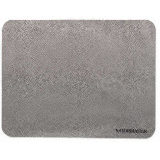 Mousepad Manhattan Multipropósitos 3 en 1 de Microfibra, 22x17cm, Grosor 1mm, Gris Obscuro