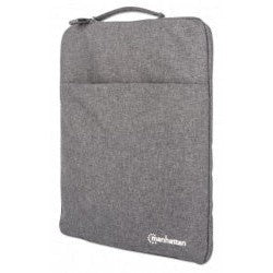 Manhattan Maletín de Poliéster Seattle para Laptop 15.6", Gris