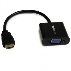 StarTech.com Cable Adaptador Convertidor de Video HDMI Macho - VGA Hembra, 1920 x 1200 Pixeles, Negro