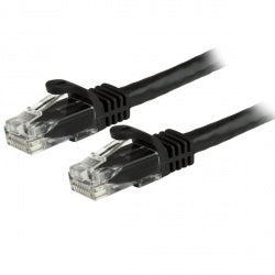 StarTech.com Cable Patch Cat6 UTP sin Enganches RJ-45 Macho - RJ-45 Macho, 30cm, Negro