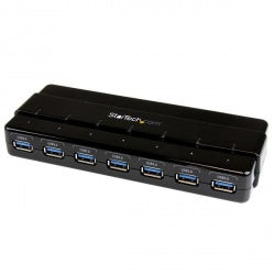 StarTech.com Hub Concentrador USB 3.0 con Alimentación de 7 Puertos, 5000 Mbit/s