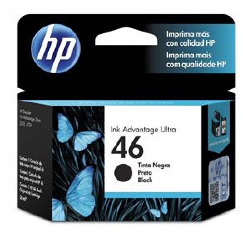 HP 46 Advantage Negro cartucho de tinta Original 1 pieza