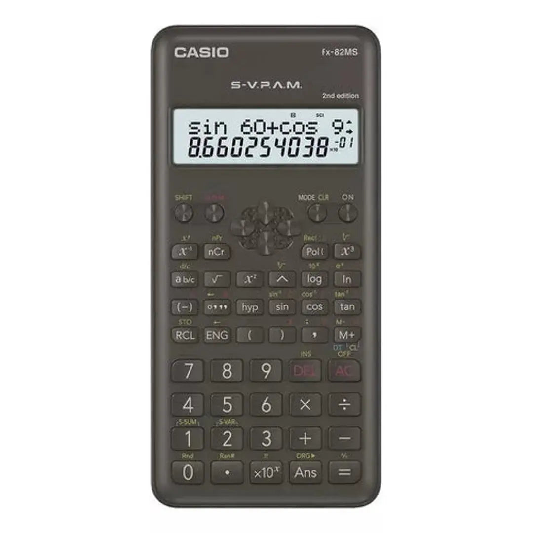 Calculadora Científica Casio Ecuaciones Fx-82ms Con 240 Funciones