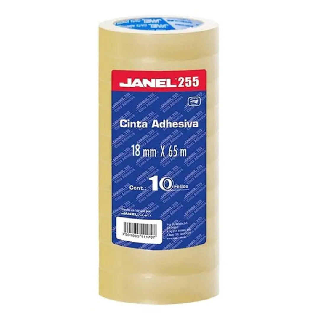 Diurex Cinta Adhesiva Janel 18 Mm X 65 M Diurex Pack De 10 Rollos