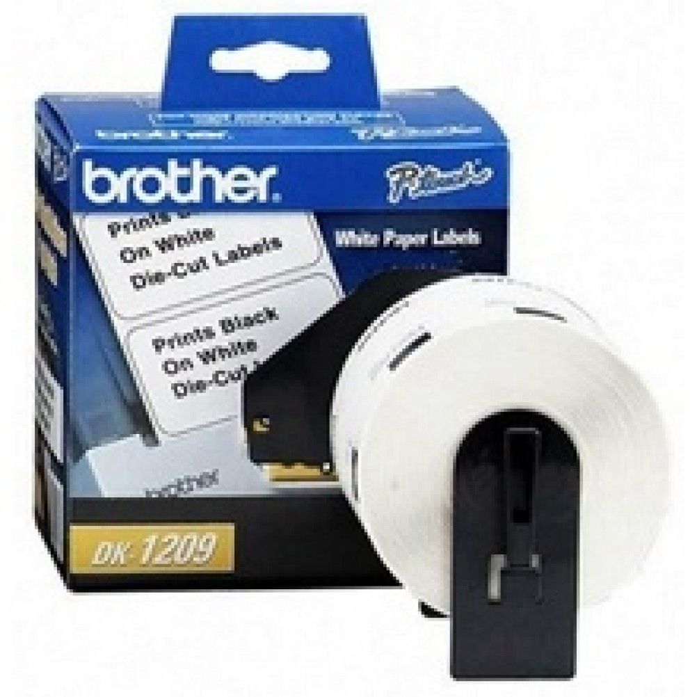 Etiqueta Brother DK1209 Color Blanco DK