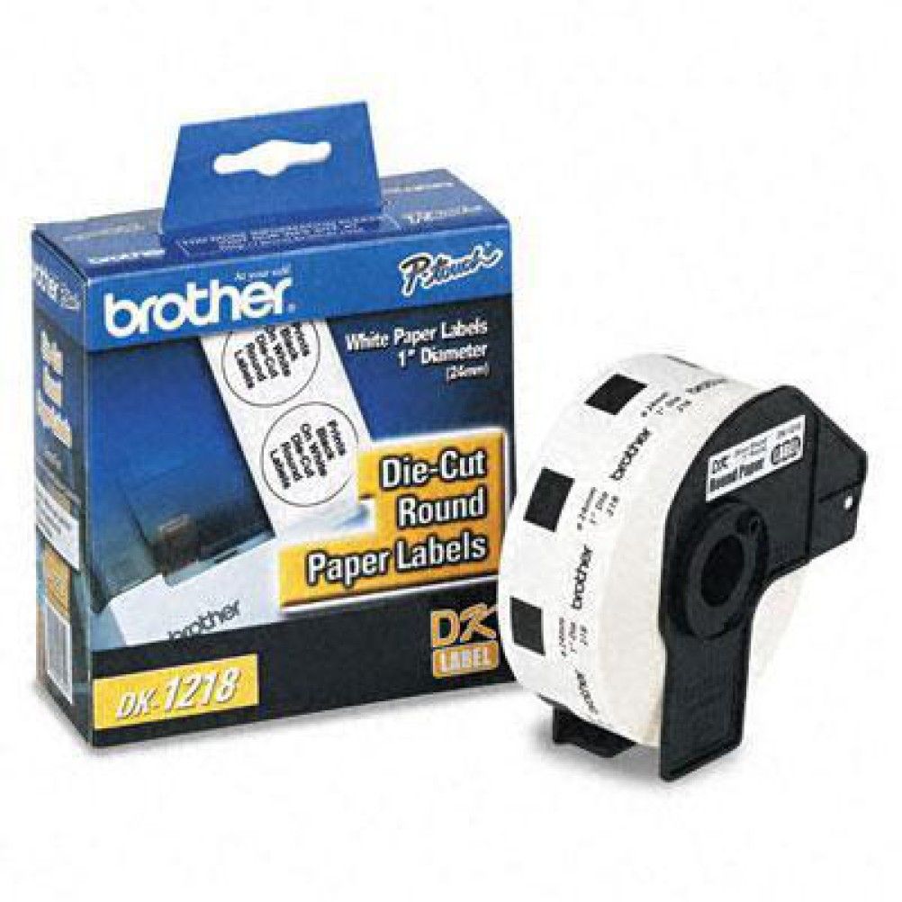 Rollo de Etiqueta Autoadhesiva Brother DK-1218 DK QL-1050, QL-1050N Blanco 1000 Pieza(s)