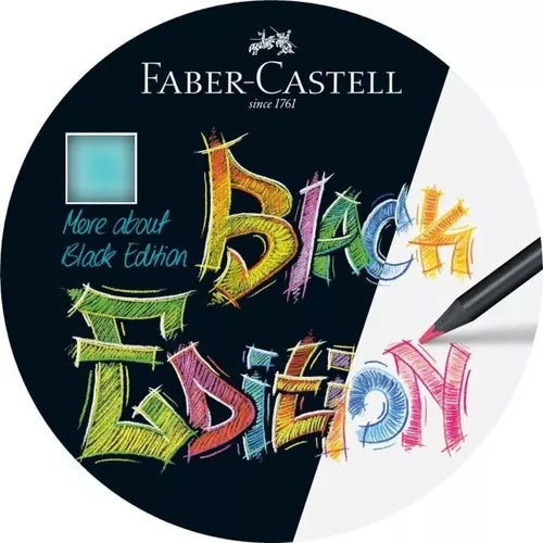 Lápices De Colores Faber Castell  Black Edition Super Soft 50 Colores