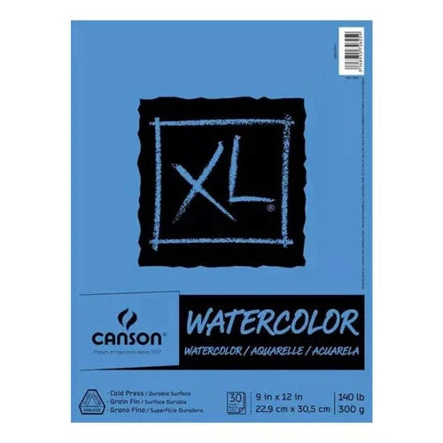 Block Canson Acuarela Watercolor 300 G 22.9 X 30.5 Cm 30 Hjs