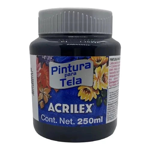 Pintura Para Tela Acrilex Mate Bote 250 Ml Colores A Elegir