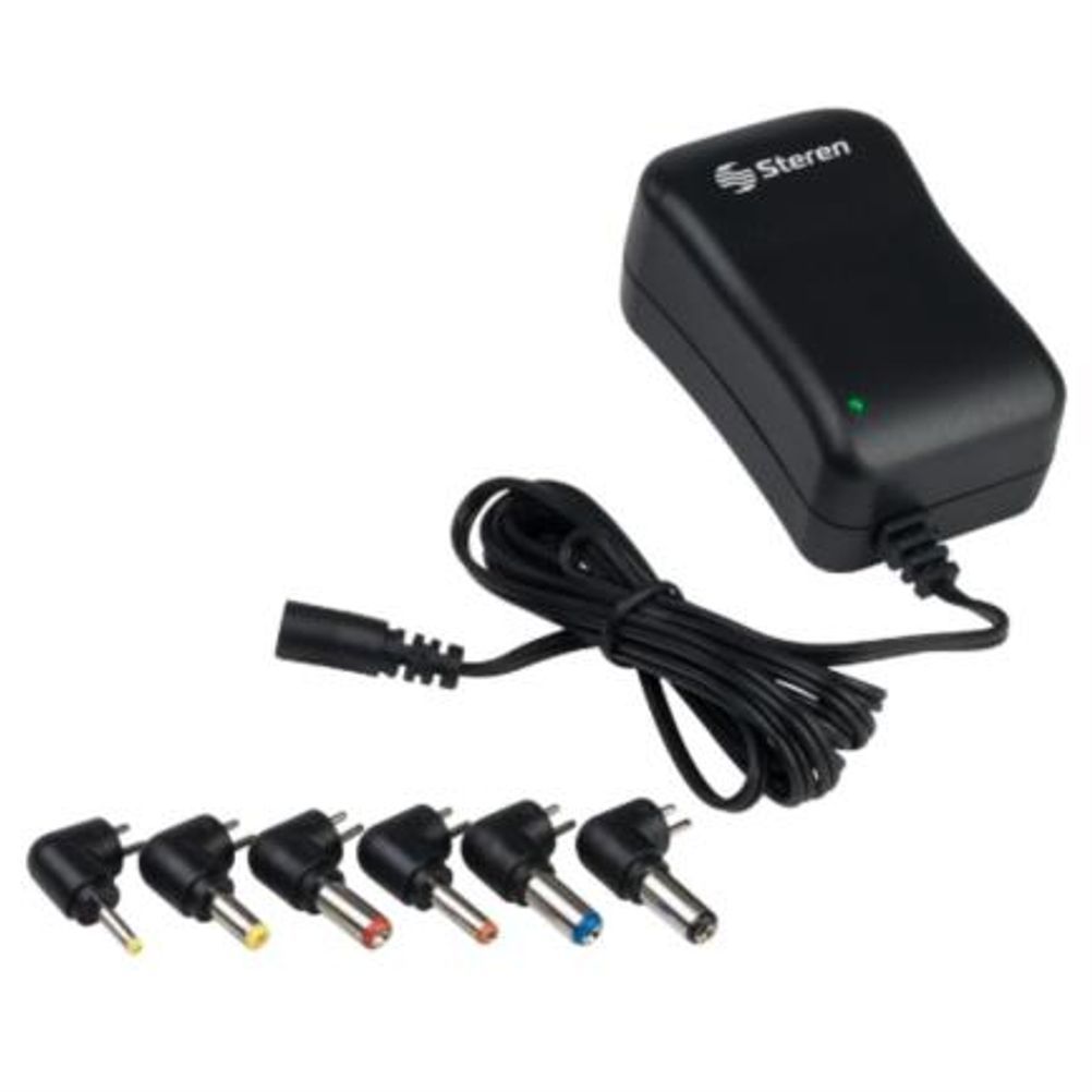 Adaptador e Inversor de Corriente Steren ELI-1200 20W 13,8 kW 12V Color Negro