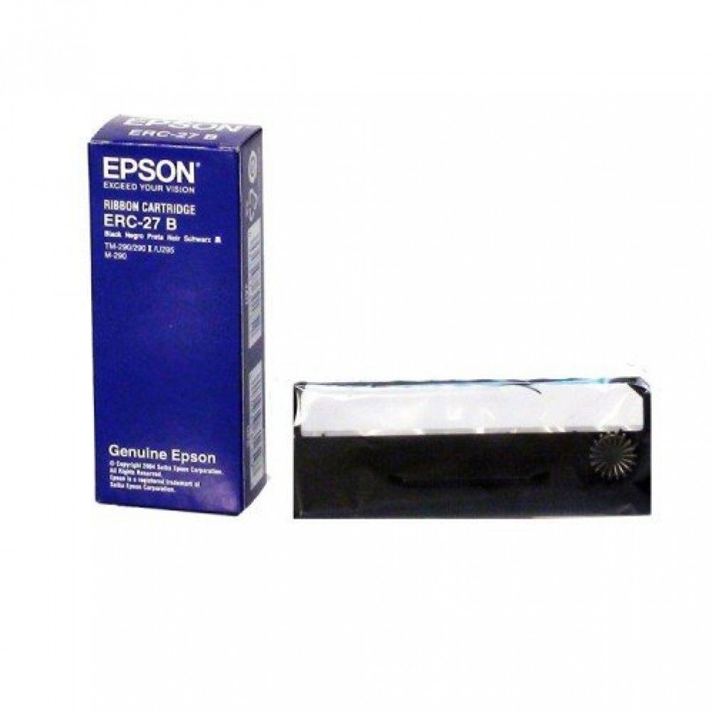 Cinta Epson ERC-27B Negro Compatible con TM290/M290 TM290/TM290ll/TM295